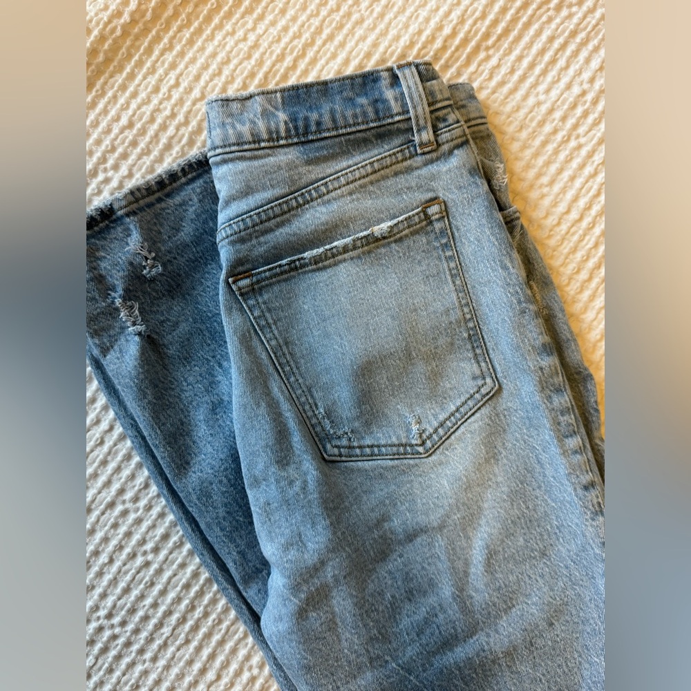 Abercrombie & Fitch Light Blue Ultra High Rise Jeans